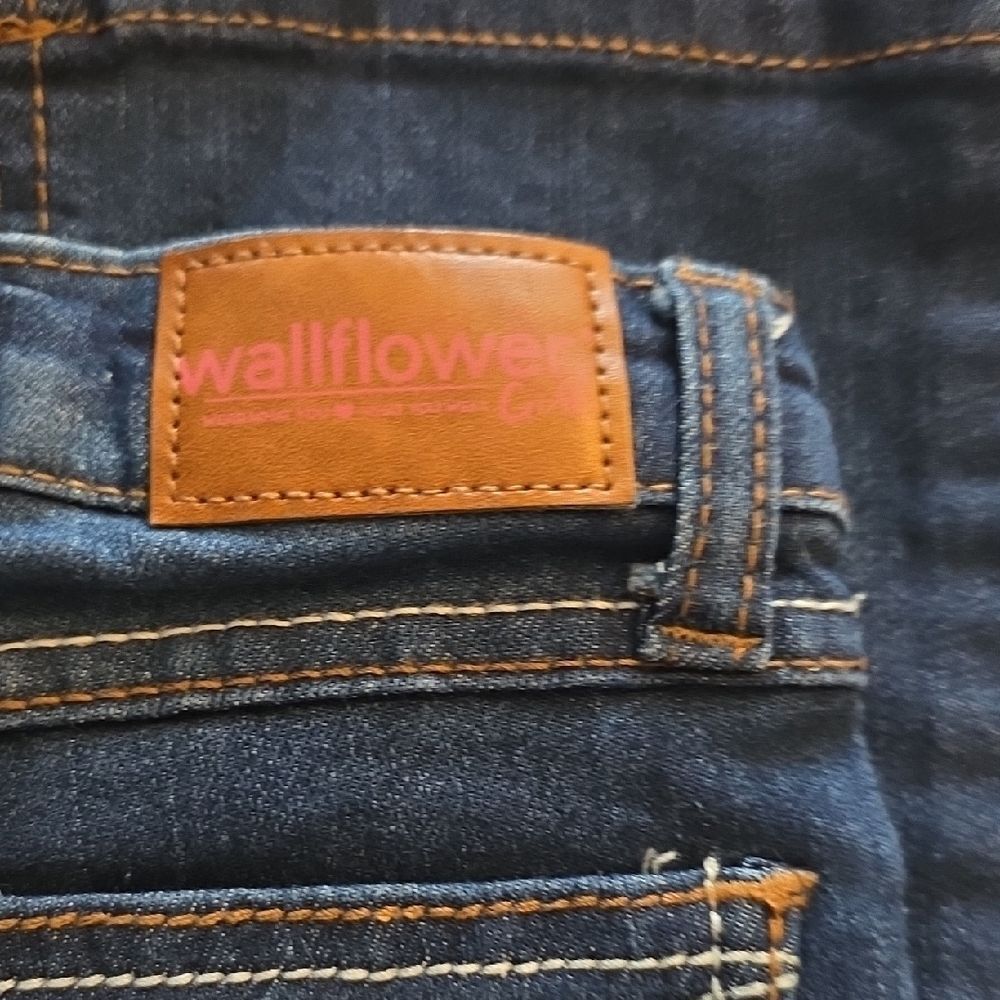 Wallflower Navy Kids Jeans with Embellished Pockets - Picture 8 of 8